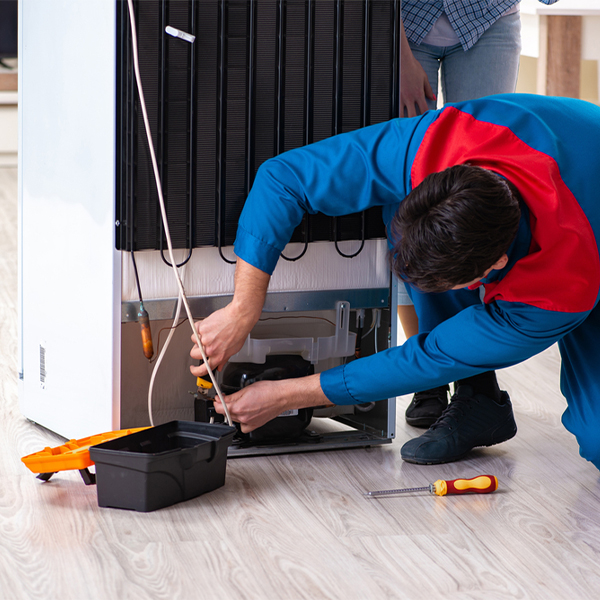 how much do you charge for refrigerator repair services in Harrold TX